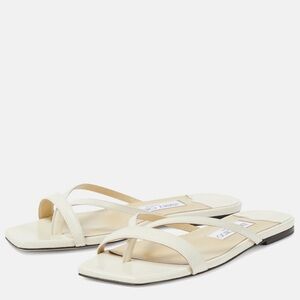 Jimmy Choo Maelie White Sandal 38